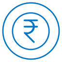 Indian rupee 6 icon