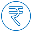 Indian rupee icon