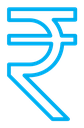 Indian rupee icon