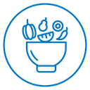 Ingredients mix icon