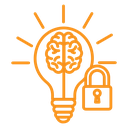 Intellectual property and copyright icon