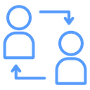 Interaction User Exchange icon