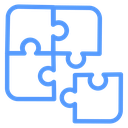 Interlocking Puzzle Pieces icon