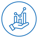 Investment growth icon