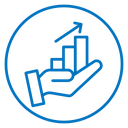 Investment growth icon
