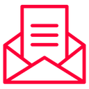 Invitation Letter Open Envelope icon