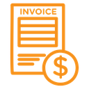 Invoice document icon