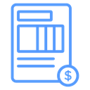 Invoice Payment Badge Color Outline icon