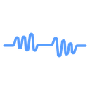 Jagged Audio Waveform icon
