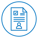 Job candidate icon
