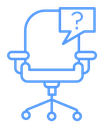 Job Vacancy Empty Chair icon