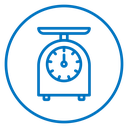 Kitchen scales icon