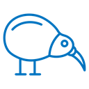 Kiwi bird 2 icon