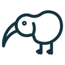 Kiwi bird icon