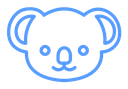 Koala head icon