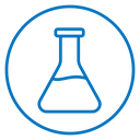 Lab flask icon