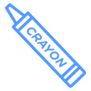 Labeled Crayon icon