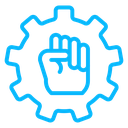 Labor Day Fist Gear icon