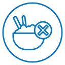 Lack of appetite icon