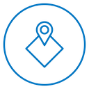 Land layer location icon
