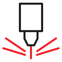 Laser icon