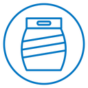 Laundry detergent pack icon