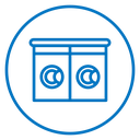Laundry zone icon