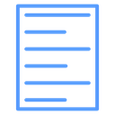 Left Aligned Paragraph icon