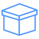 Lidded Cardboard Box icon