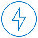 Lightning bolt icon