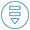 List dropdown icon
