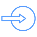 Log In Color Outline icon