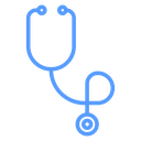 Looped Stethoscope icon