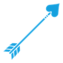 Love arrow icon