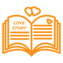 Love story icon