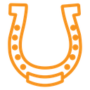 Lucky horseshoe icon