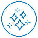 Magic stars icon