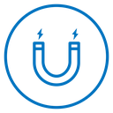 Magnet Color Outline icon