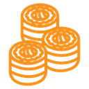 Maki sushi roll icon