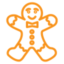 Man cookie icon