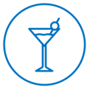 Martini glass icon