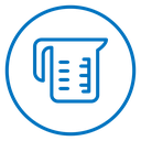 Measuring cup icon