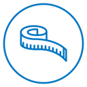 Measuring Tape Color Outline icon