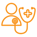 Medical check-up icon