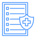 Medical insurance icon