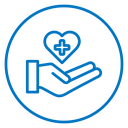 Medical support icon