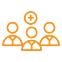 Medical team icon