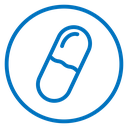 Medicine Capsule Color Outline icon