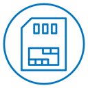 Memory card icon