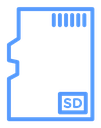 Memory card icon